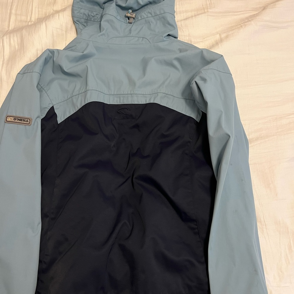 Light /dark blue snow jacket